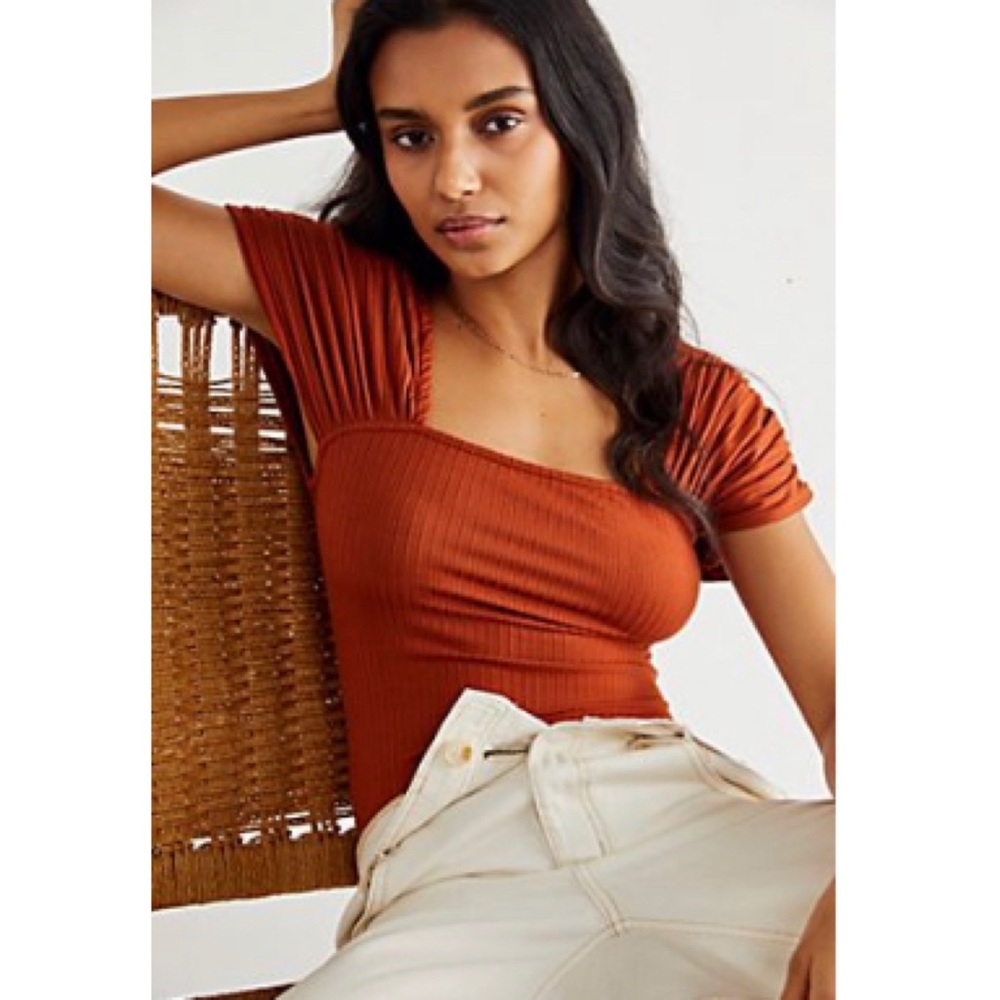 Free People Front Row Bodysuit
